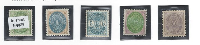 These were the only stamps on sale at the post offices at the time of the bisects in 1903 - and the 1 cent value was sold out for three weeks by mid February to first in March.