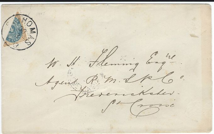 This letter was sent March 30 from St. Thomas with the schooner 